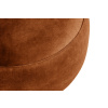 Terakotově oranžová sametová podnožka MICADONI Amalta ⌀56 cm -fv-interier-25