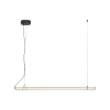 Skleněné závěsné LED světlo Nova Luce Eliot 102 cm