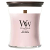 Malá vonná svíčka WoodWick, Rose Blush