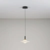 Bílé skleněné závěsné LED světlo Nova Luce Diaz 23 cm -fv-interier-25