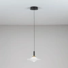Bílé skleněné závěsné LED světlo Nova Luce Diaz 23 cm -fv-interier-25