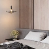 Kouřově šedé skleněné závěsné LED světlo Nova Luce Diaz 23 cm -fv-interier-25