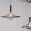 Kouřově šedé skleněné závěsné LED světlo Nova Luce Diaz 53 cm -fv-interier-25