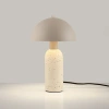 Béžová kovová stolní lampa Nova Luce Vannie s betonovou podstavou -fv-interier-25