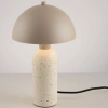 Béžová kovová stolní lampa Nova Luce Vannie s betonovou podstavou -fv-interier-25