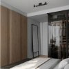 Černé kovové stropní LED světlo Nova Luce Avelo 46 cm -fv-interier-25