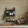 Černý kuchyňský organizér Nordic Kitchen 50 x 28 cm -fv-interier-25