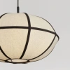 Béžovo-černé závěsné světlo Nova Luce Brera 45 cm -fv-interier-25