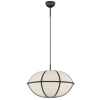 Béžovo-černé závěsné světlo Nova Luce Brera 45 cm