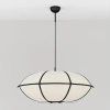 Béžovo-černé závěsné světlo Nova Luce Brera 70 cm -fv-interier-25