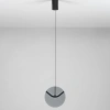 Kouřově šedé skleněné závěsné LED světlo Nova Luce Halley 20 cm -fv-interier-25