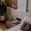 Kouřově šedé skleněné závěsné LED světlo Nova Luce Halley 20 cm -fv-interier-25