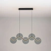 Kouřově šedé skleněné závěsné LED světlo Nova Luce Halley 90 cm -fv-interier-25