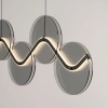 Kouřově šedé skleněné závěsné LED světlo Nova Luce Halley 90 cm -fv-interier-25