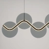 Kouřově šedé skleněné závěsné LED světlo Nova Luce Halley 90 cm -fv-interier-25