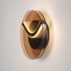 Hnědé skleněné nástěnné LED světlo Nova Luce Halley 20 cm -fv-interier-25