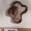 Tmavě červené nástěnné zrcadlo FLOATING 62 x 46 cm -fv-interier-25