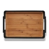 Černý bambusový servírovací podnos Nordic Kitchen 50 x 34 cm -fv-interier-25