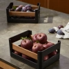 Černý kuchyňský organizér Nordic Kitchen 27 x 19 cm -fv-interier-25