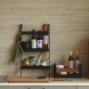 Černý kuchyňský organizér Nordic Kitchen 27 x 19 cm -fv-interier-25