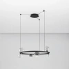 Kouřově šedé skleněné závěsné LED světlo Nova Luce Celso 75 cm s černým zavěšením -fv-interier-25