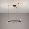 Kouřově šedé skleněné závěsné LED světlo Nova Luce Celso 75 cm s černým zavěšením -fv-interier-25