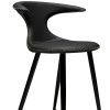 Černá kožená barová židle DAN-FORM Flair 65 cm -fv-interier-25