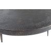 Černý kovový konferenční stolek Buster XL s patinou 76 cm -fv-interier-25